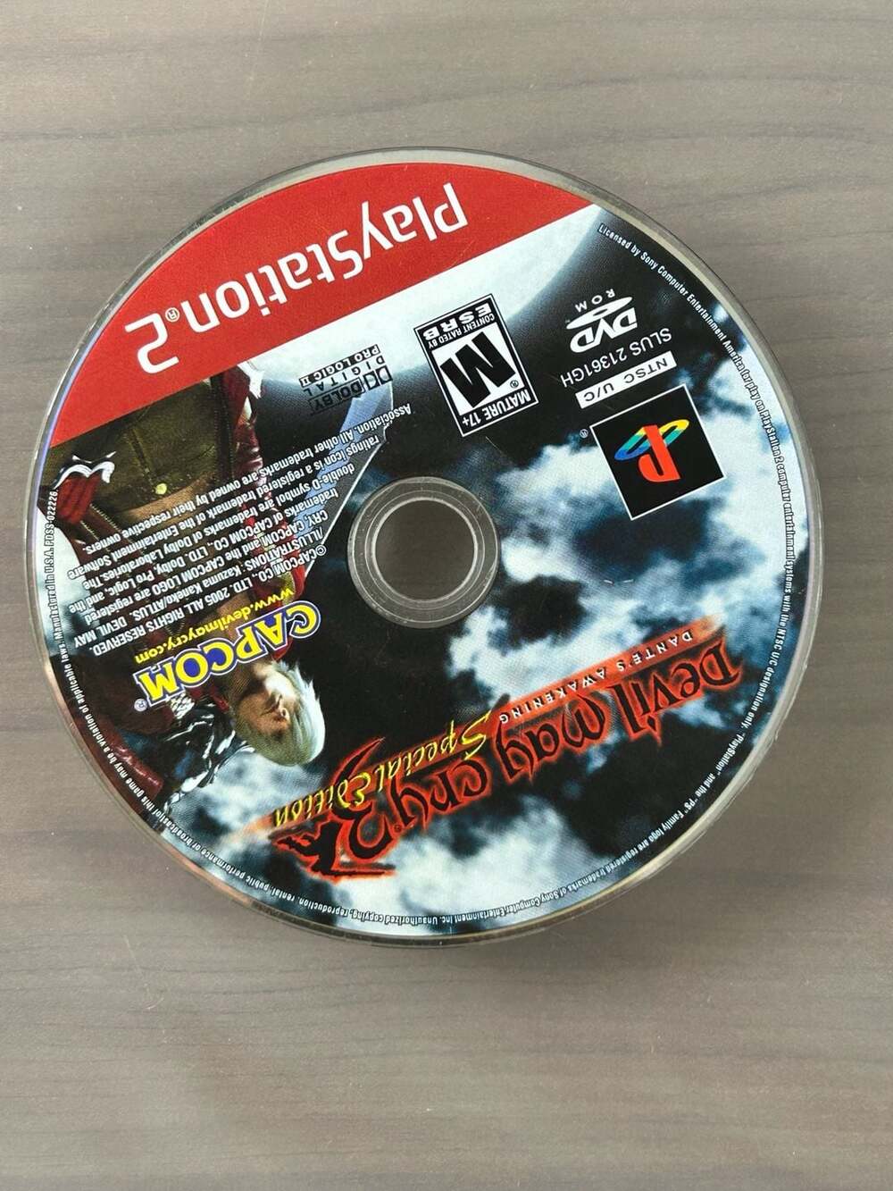 Devil May Cry 3 Dante’s Awakening Special Edition PS2 Disc Only Tested Working